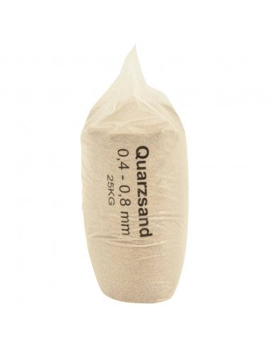 Sabbia Filtrante 25 kg 0,4-0,8 mm