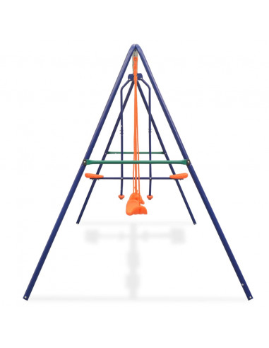 Set Altalene con 4 Sedili Arancione