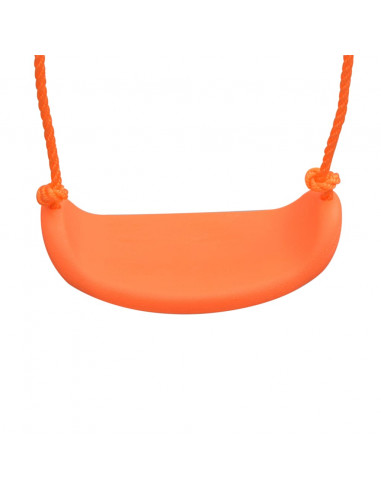 Set Altalene con Scivolo e 3 Sedili Arancione