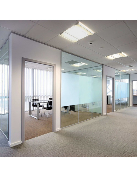 Pellicola per Finestra Smerigliata Grigia 0,9x5m PVC