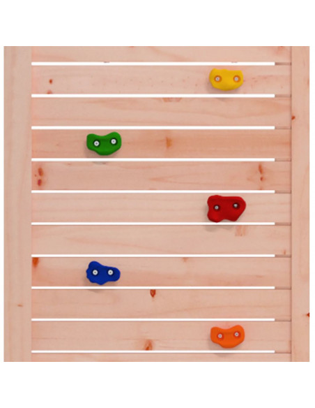 Set da Gioco da Esterno in Legno Massello di Douglas