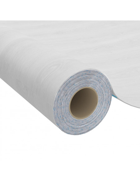Pellicole Autoadesive per Porte 2 pz Legno Bianco 210x90 cm PVC