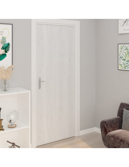 Pellicola Autoadesiva per Mobili Legno Bianco 500x90 cm in PVC