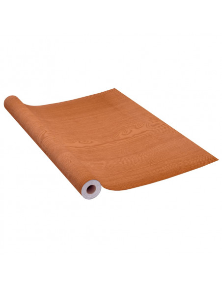 Pellicola Autoadesiva per Mobili Rovere Chiaro 500x90 cm in PVC