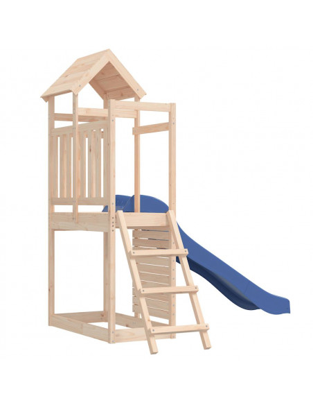 Set da Gioco da Esterno in Legno Massello di Pino