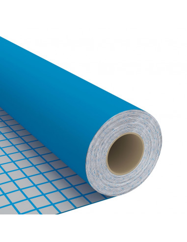 Pellicola Autoadesiva per Mobili Azzurra 500x90 cm in PVC