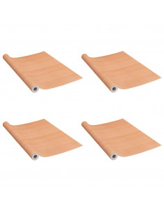 Pellicole Autoadesive Mobili 2pz Rovere Giapponese 500x90cm PVC 2