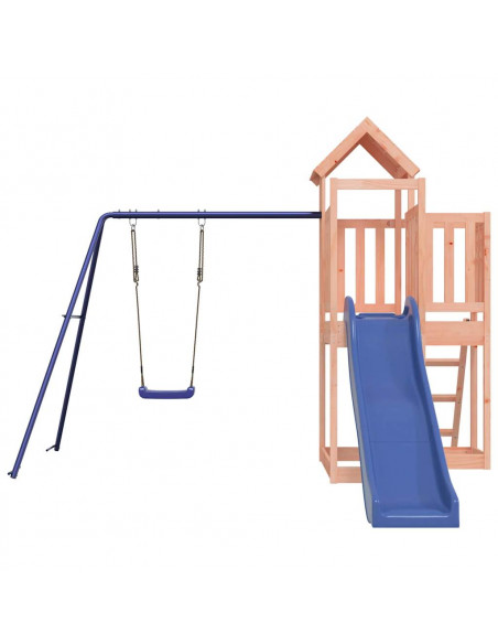 Set da Gioco da Esterno in Legno Massello di Douglas