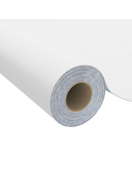 Pellicole Autoadesive per Mobili 2 pz Bianche 500x90 cm in PVC