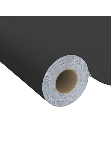 Pellicole Autoadesive per Mobili 2 pz Nere 500x90 cm in PVC