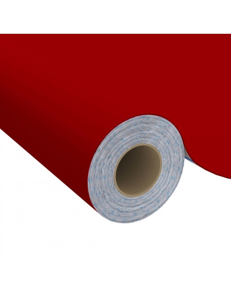 Pellicole Autoadesive per Mobili 2 pz Rosse 500x90 cm PVC