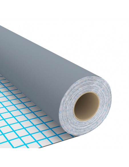 Pellicole Autoadesive per Mobili 2 pz Grigie 500x90 cm in PVC