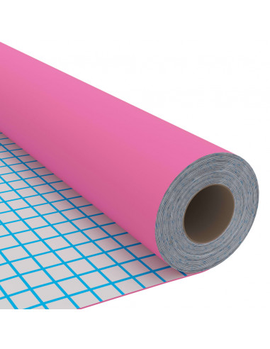 Pellicola Autoadesiva per Mobili Rosa Lucido 500x90 cm in PVC