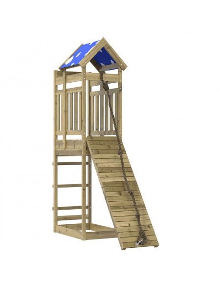 Set da Gioco da Esterno in Legno di Pino Impregnato