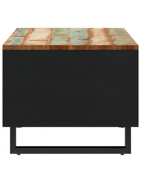 Tavolino da Salotto 90x50x40 cm in Legno Massello di Recupero