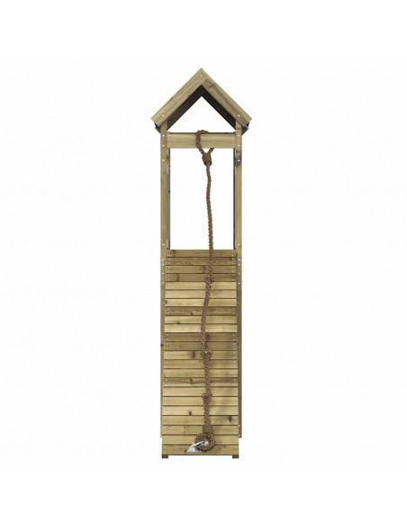Set da Gioco da Esterno in Legno di Pino Impregnato