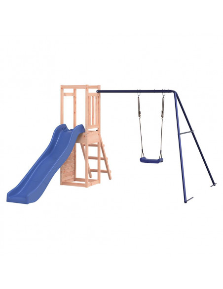 Set da Gioco da Esterno in Legno Massello di Douglas