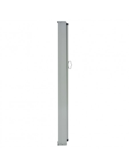 Tenda da Sole Laterale Retrattile 120 x 300 cm Grigia