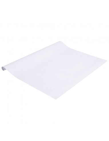 Pellicola per finestre Bianco satinato 90x500 cm PVC