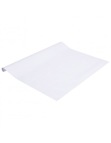 Pellicola per finestre Bianco satinato 90x500 cm PVC