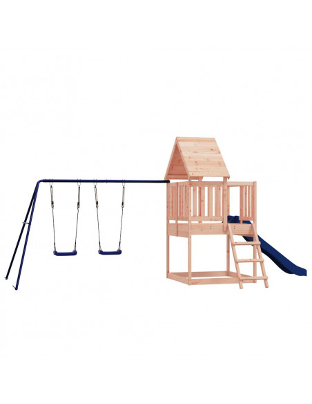 Set da Gioco da Esterno in Legno Massello di Douglas