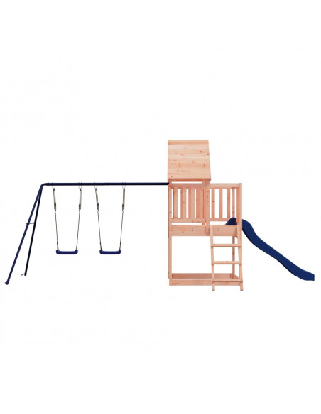 Set da Gioco da Esterno in Legno Massello di Douglas