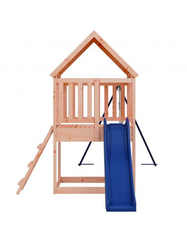 Set da Gioco da Esterno in Legno Massello di Douglas