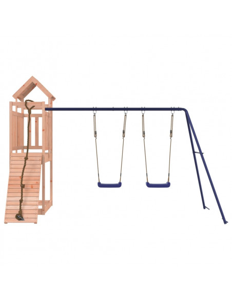 Set da Gioco da Esterno in Legno Massello di Douglas