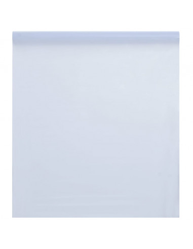 Pellicola Statica Smerigliata Bianco Trasparente 60x2000 cm PVC