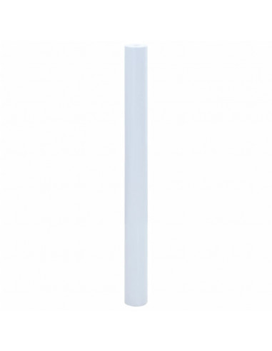 Pellicola Statica Smerigliata Bianco Trasparente 60x2000 cm PVC