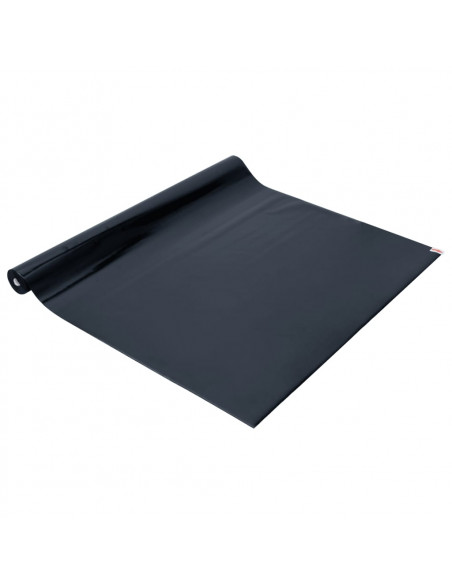 Pellicola Vetri Statica Smerigliata Nera 45x2000 cm PVC