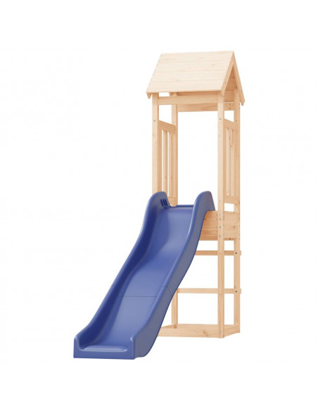 Set da Gioco da Esterno in Legno Massello di Pino