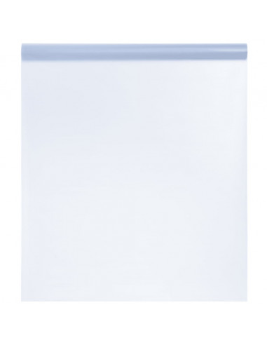 Pellicola Statica Smerigliata Grigio Trasparente 60x500 cm PVC
