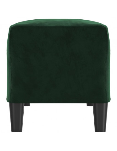 Panca Verde Scuro 100x35x41 cm in Velluto