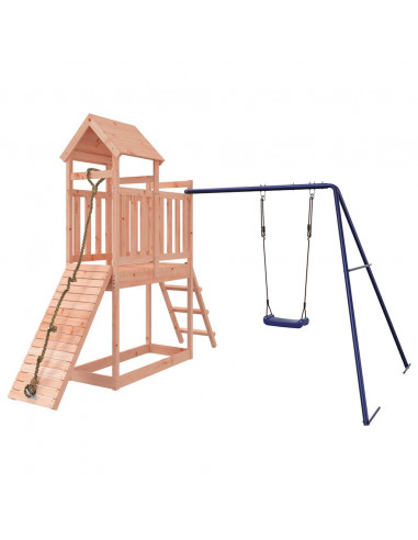 Set da Gioco da Esterno in Legno Massello di Douglas