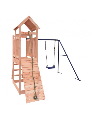 Set da Gioco da Esterno in Legno Massello di Douglas