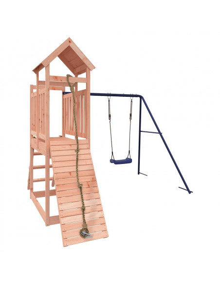 Set da Gioco da Esterno in Legno Massello di Douglas