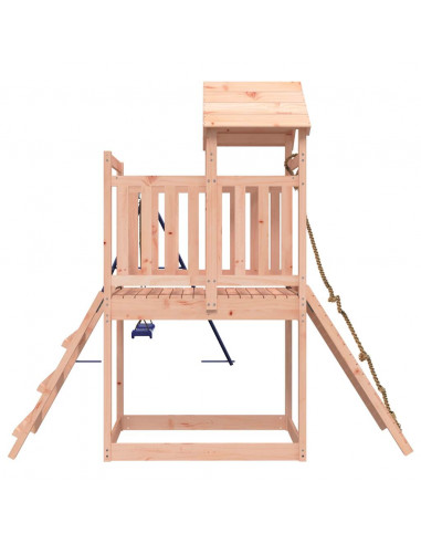 Set da Gioco da Esterno in Legno Massello di Douglas