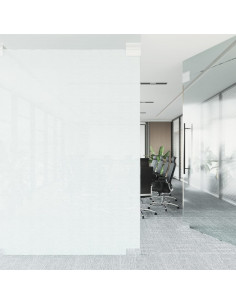Pellicola Statica Smerigliata Bianco 90x2000 cm PVC 2