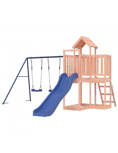 Set da Gioco da Esterno in Legno Massello di Douglas