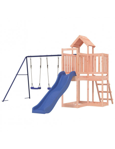 Set da Gioco da Esterno in Legno Massello di Douglas