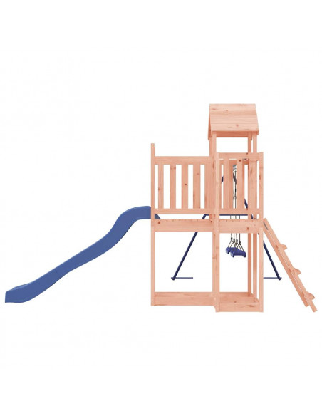Set da Gioco da Esterno in Legno Massello di Douglas