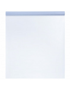 Pellicola Statica Smerigliata Grigio Trasparente 45x2000 cm PVC 2