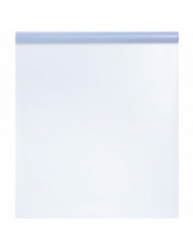 Pellicola Statica Smerigliata Grigio Trasparente 45x2000 cm PVC