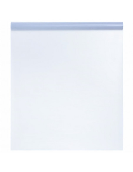 Pellicola Statica Smerigliata Grigio Trasparente 45x2000 cm PVC