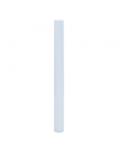 Pellicola Statica Smerigliata Bianco Trasparente 90x500 cm PVC