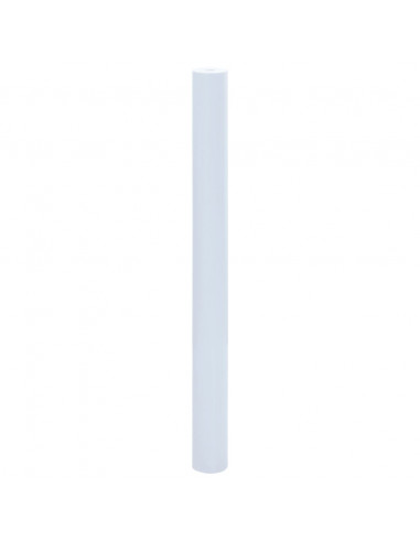 Pellicola Statica Smerigliata Bianco Trasparente 45x500 cm PVC