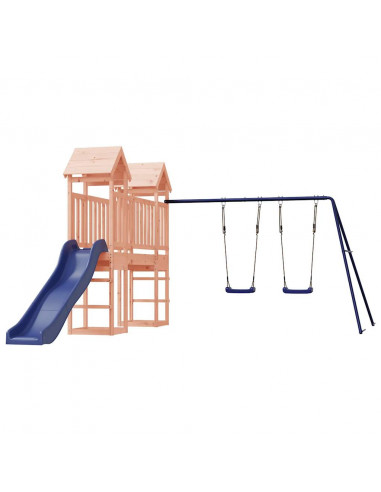 Set da Gioco da Esterno in Legno Massello di Douglas