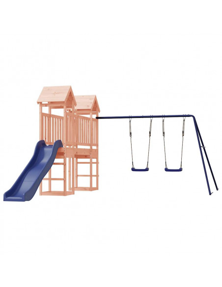 Set da Gioco da Esterno in Legno Massello di Douglas