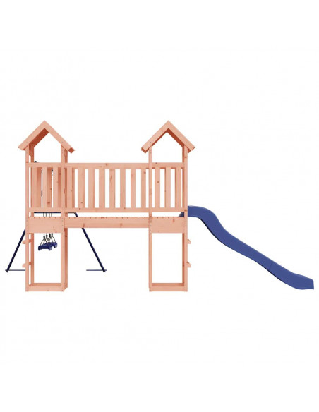 Set da Gioco da Esterno in Legno Massello di Douglas